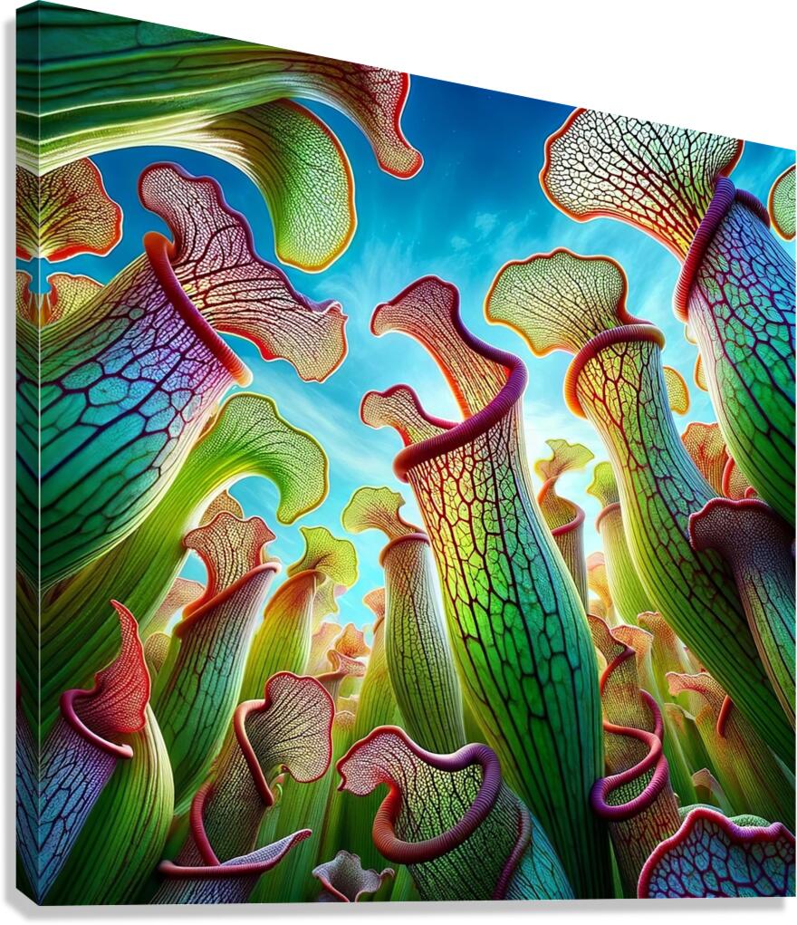 ai artist debra amerson plant artistry pitcher pl 1717678451.4822 Canvas Print