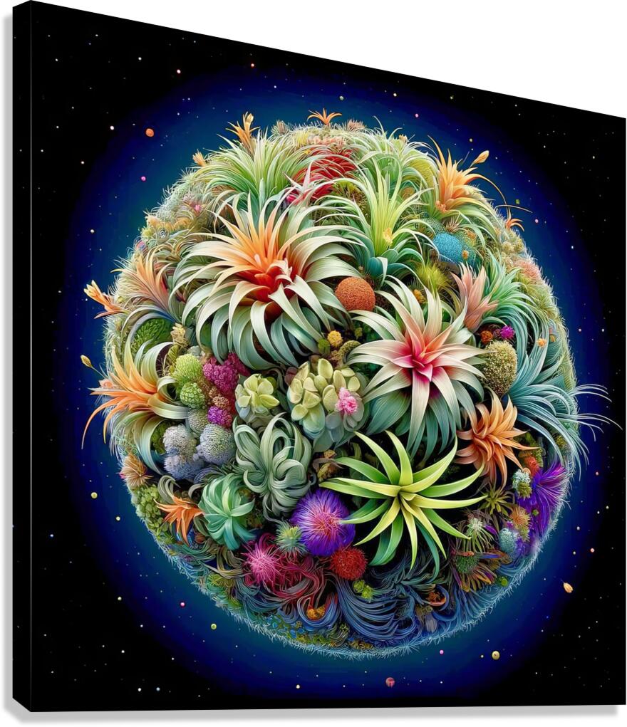 ai artist debra amerson plant artistry0416d809 6a Canvas Print