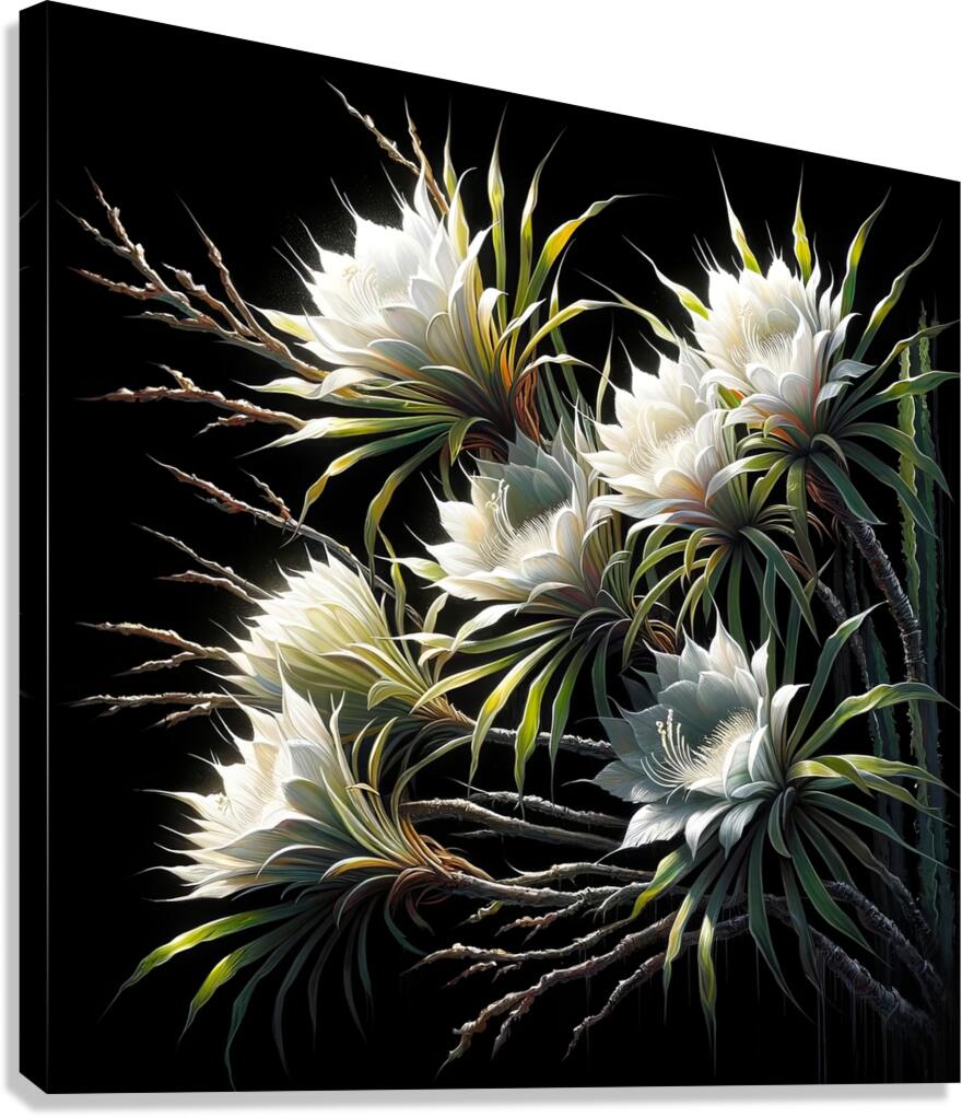 ai artist debra amerson plant artistry547a8d52 5e Canvas Print