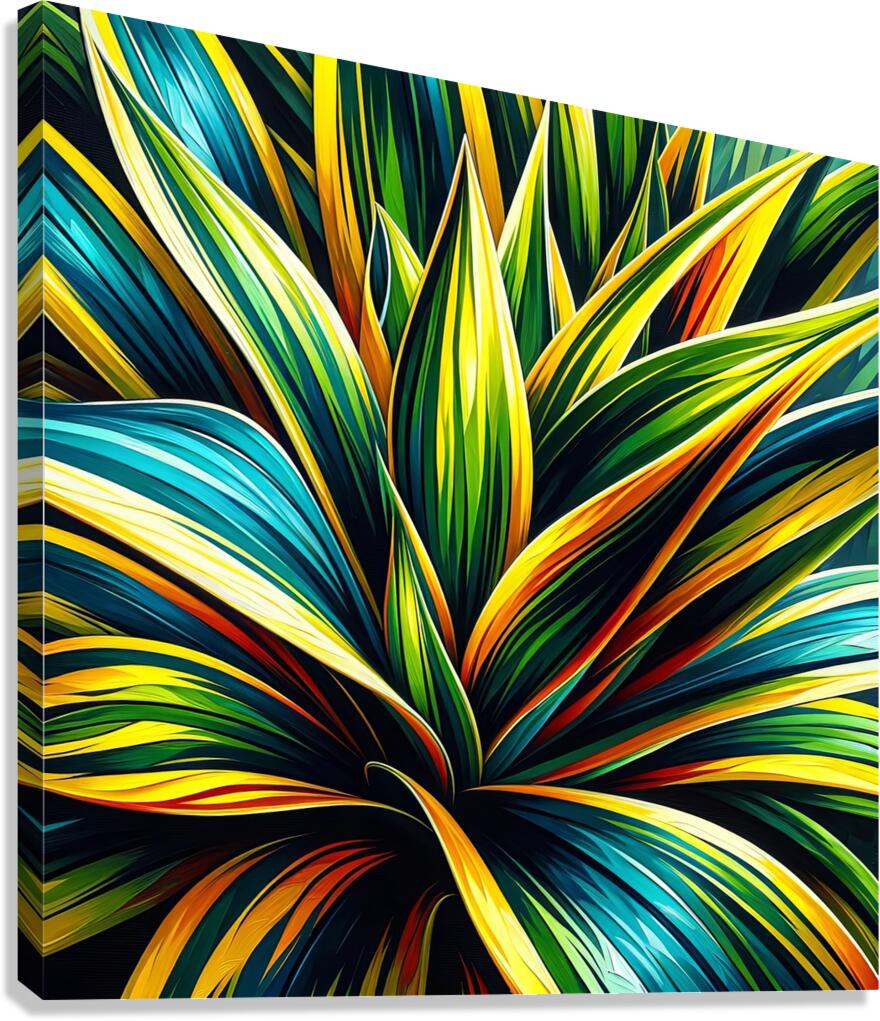 ai artist debra amerson plant artistry475c2ea7 c4 Canvas Print