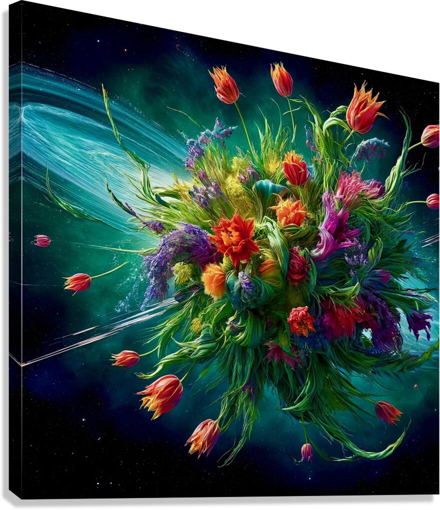 ai artist debra amerson plant artistry574f882e 97 Canvas Print