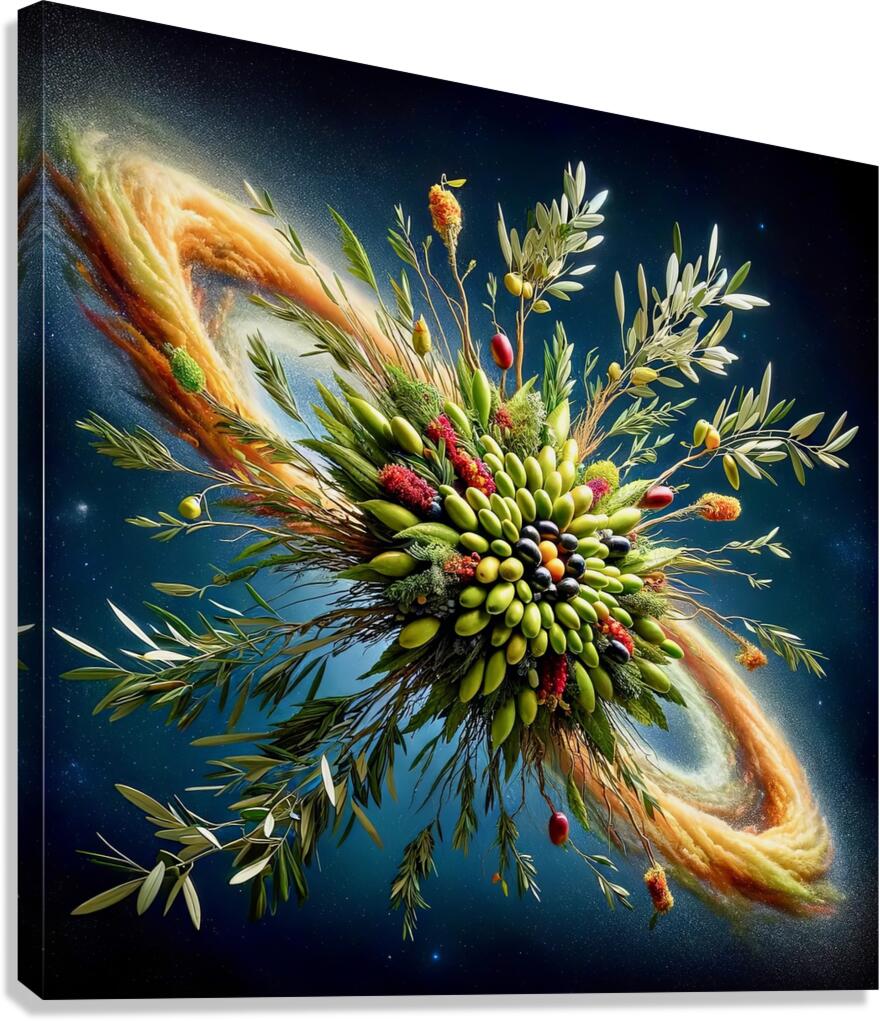 ai artist debra amerson plant artistry497b1527 48 Canvas Print