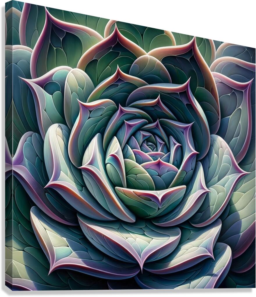ai artist debra amerson plant artistry377dde05 65 Canvas Print