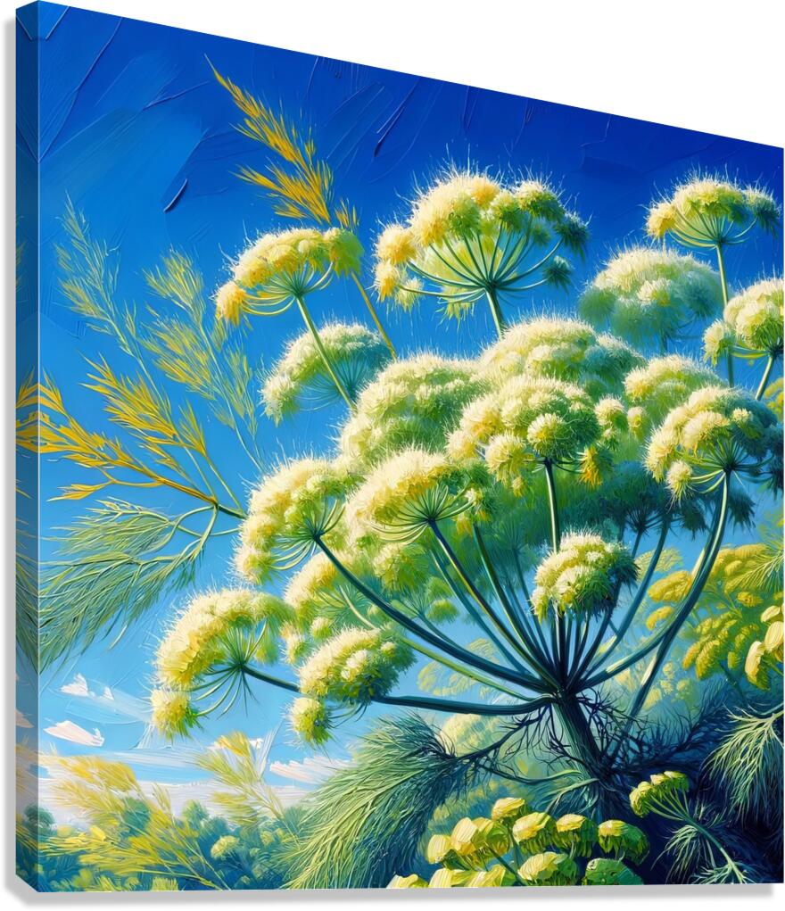 ai artist debra amerson plant artistry494fb7a9 a1 Canvas Print