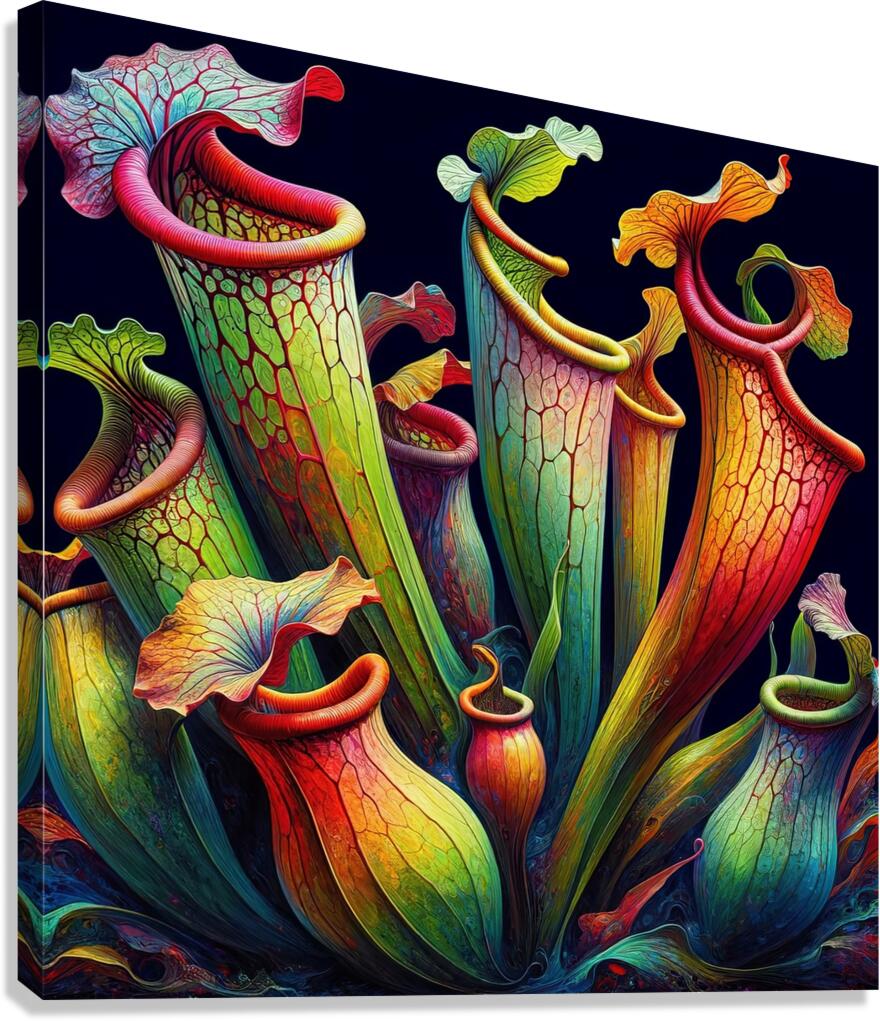 ai artist debra amerson plant artistry348cb0a4 9c Canvas Print