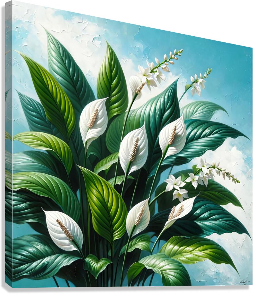ai artist debra amerson plant artistry92d4b2a0 c9 Canvas Print