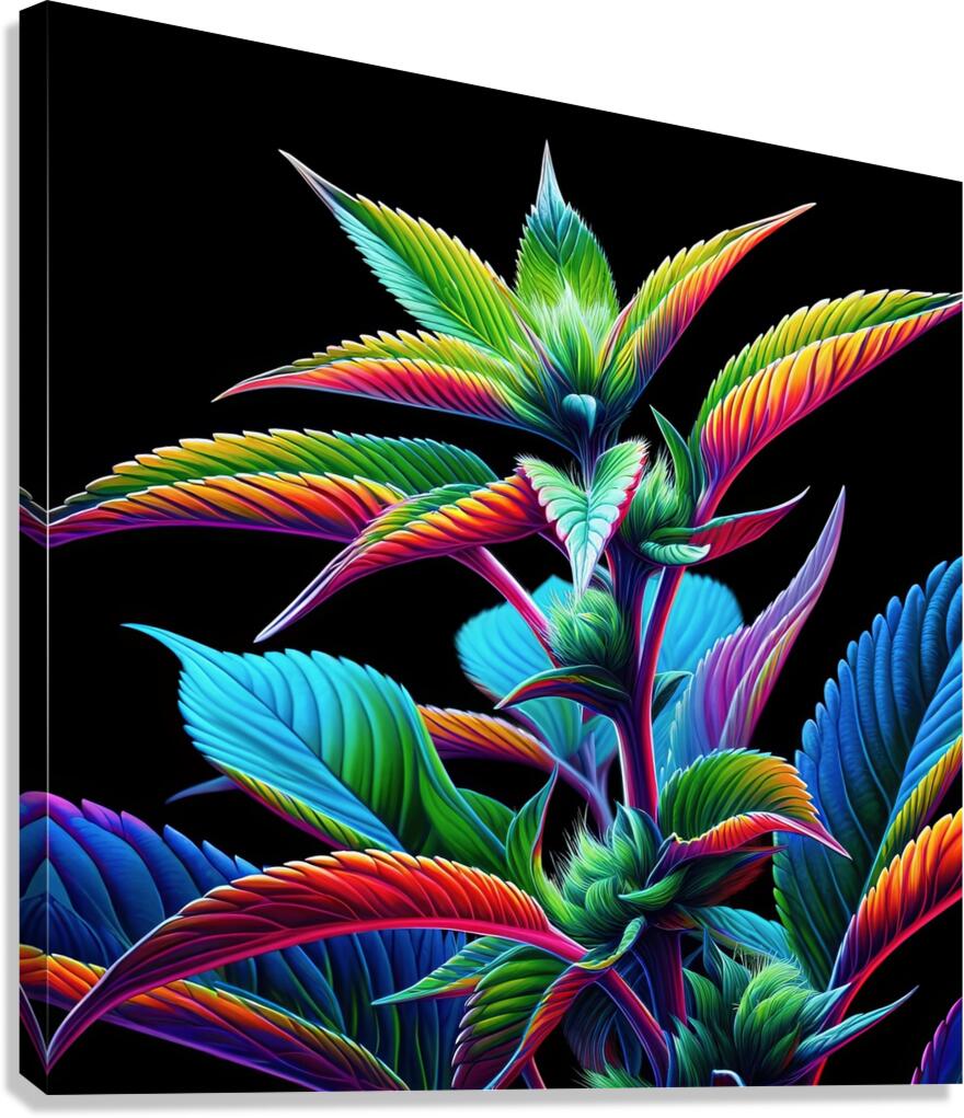 ai artist debra amerson plant artistry178b9e7c 78 Canvas Print