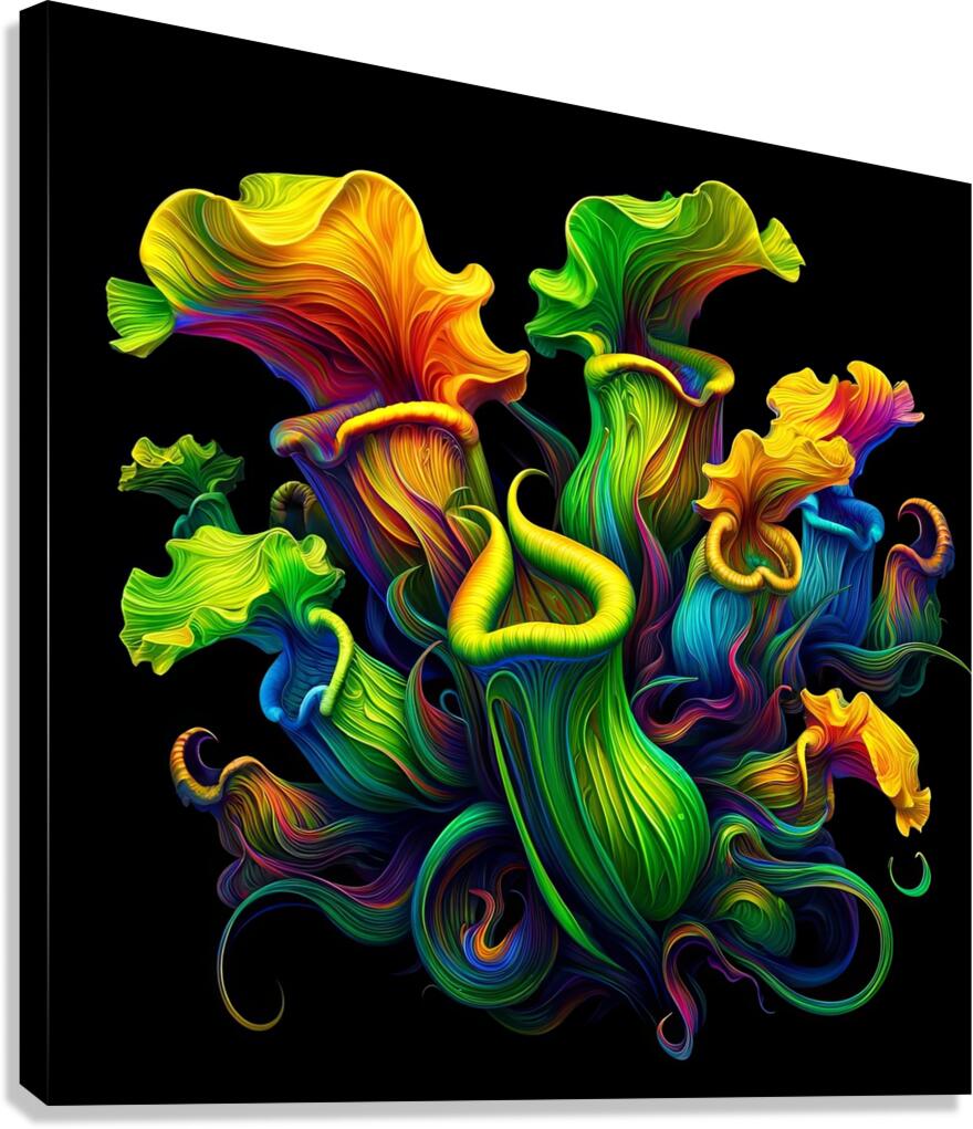 ai artist debra amerson plant artistry78f0b409 6d Canvas Print