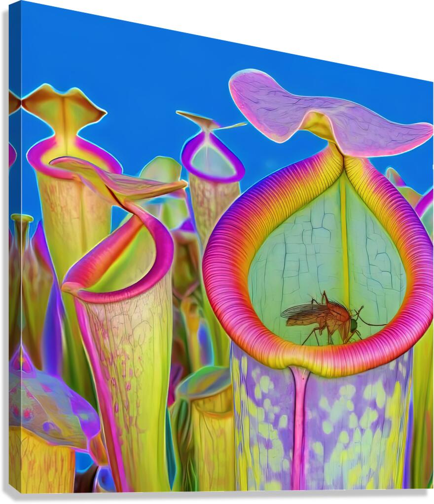 ai artist debra amerson plant artistry01041f68 96 Canvas Print