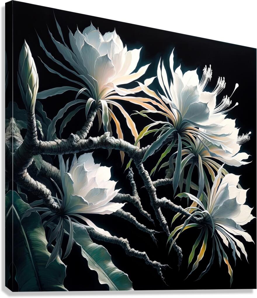 ai artist debra amerson plant artistry98cde768 51 Canvas Print