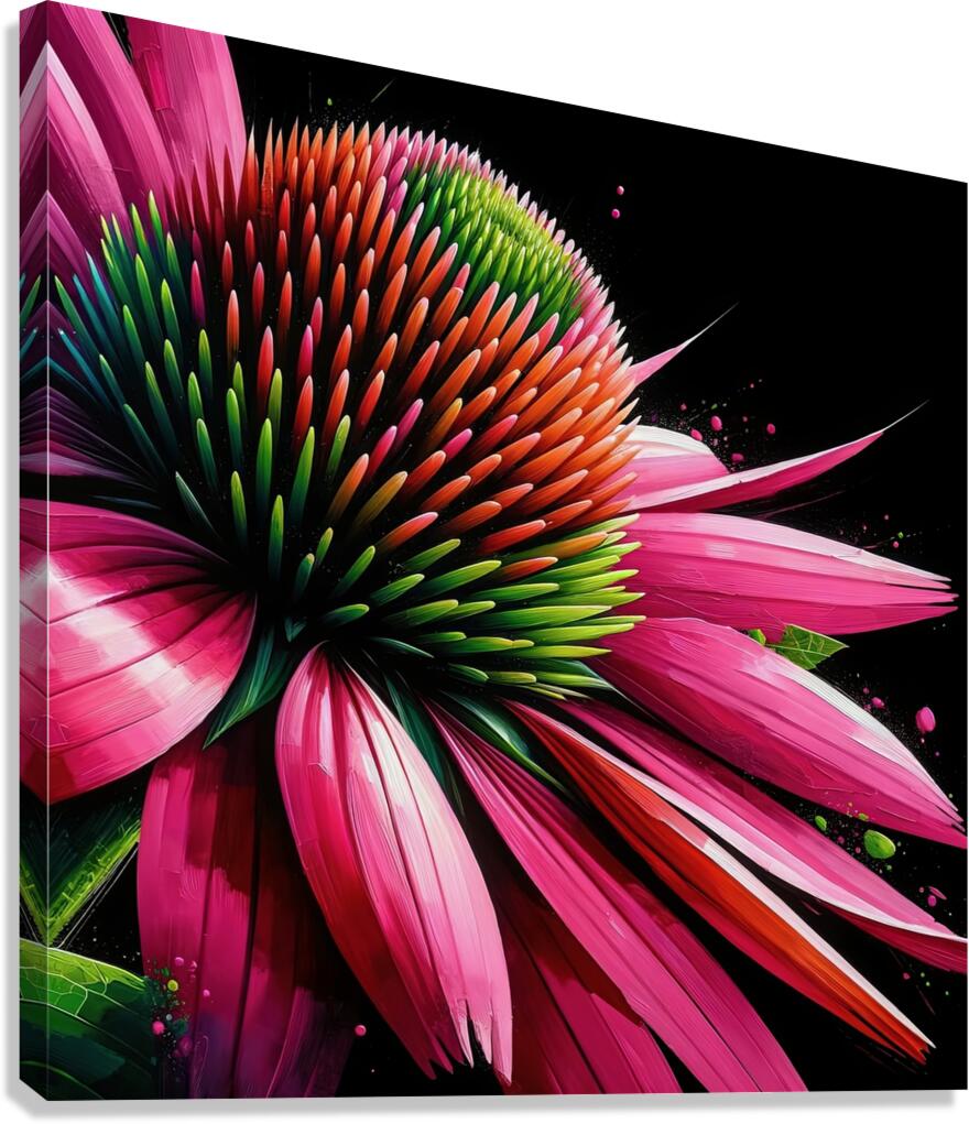ai artist debra amerson plant artistry703c86a2 99 Canvas Print