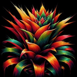 ai artist debra amerson plant artistry orange art