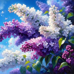 ai artist debra amerson plant artistry purple lil