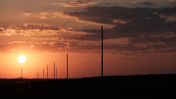 South Dakota- Sunset by Noble Gallery
