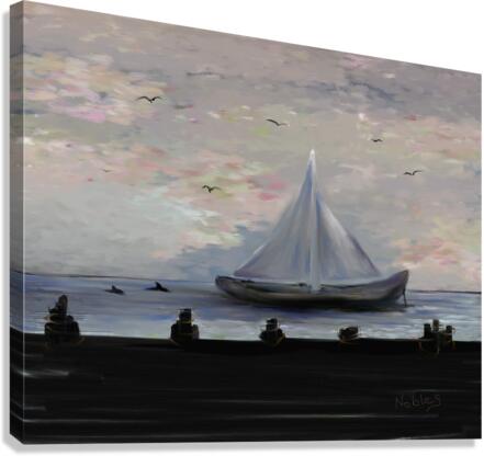 Sailboat  Canvas Print