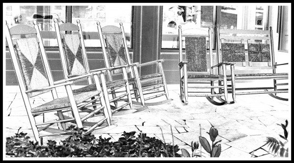 Rocking Chairs Print