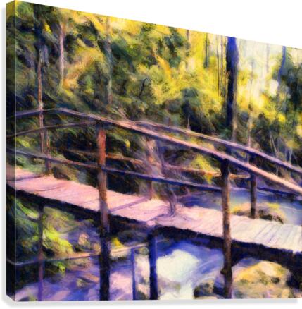 Dead Bridge Canvas Print