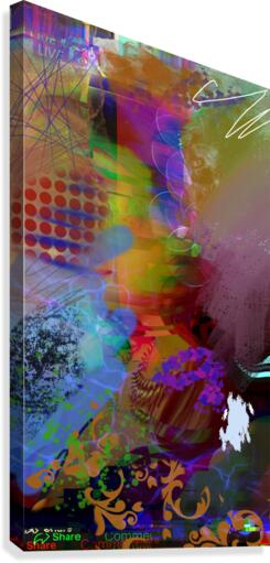 Color Day Canvas Print