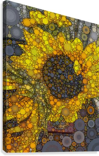 Sunflower Sparkle Canvas Print