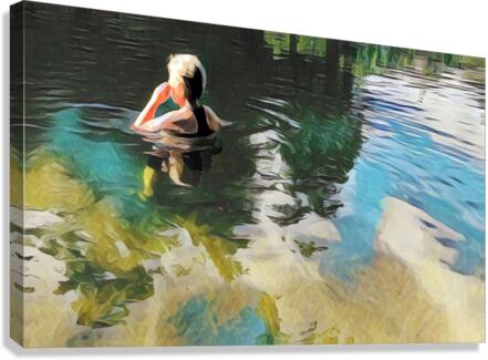Deep Joy  Canvas Print
