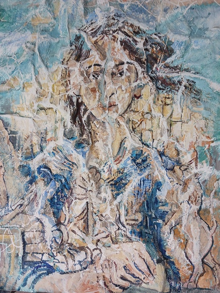 Monacrylics on paper24  x18 Print