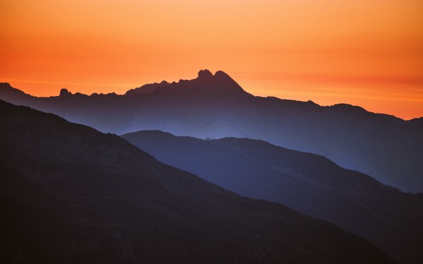 Colors of the sunset Print
