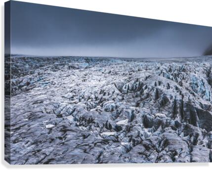 Field of ice Canvas Print