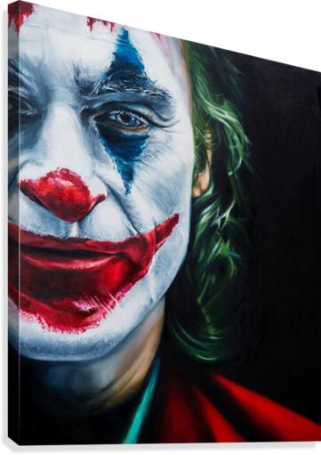 Joker Canvas Print