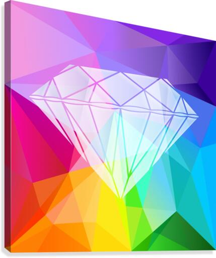 Diamond III Canvas Print