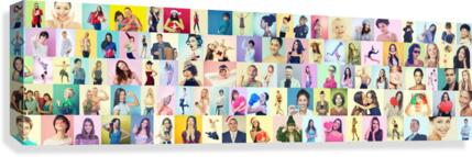 People Canvas Print