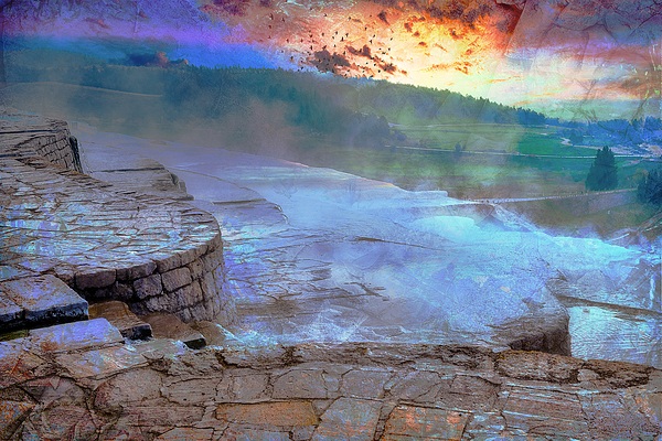 Pamukkale Travertine Print