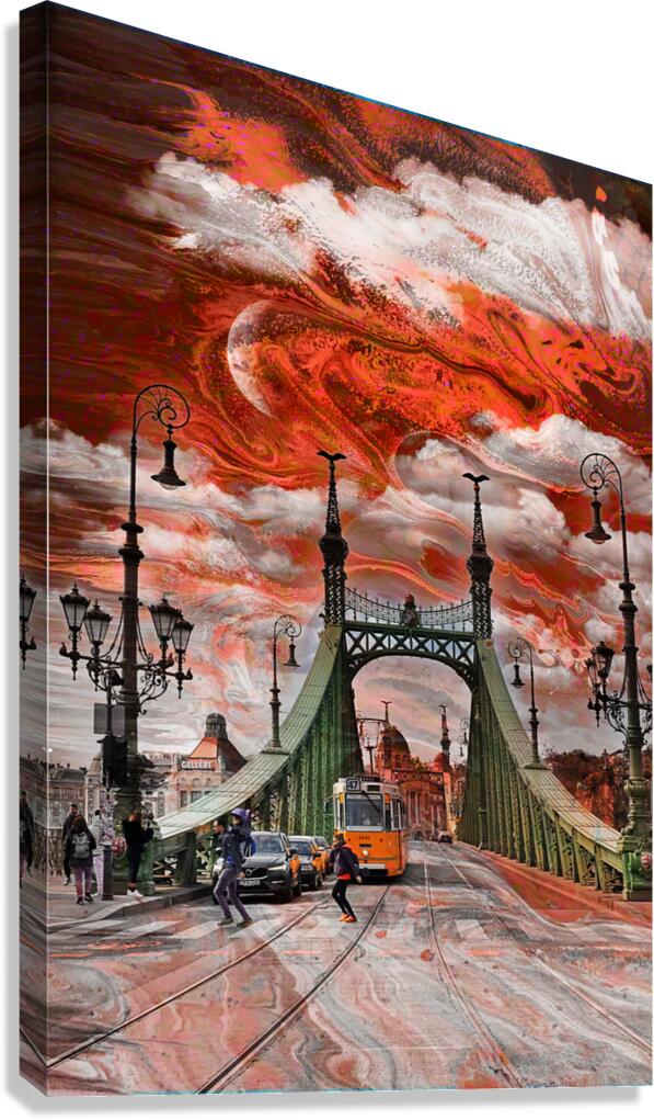 Bridge Budapest  Canvas Print