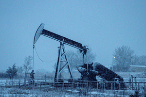 Winter Pumpjack 