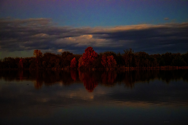 Fire Lake by Susan Diann Photography
