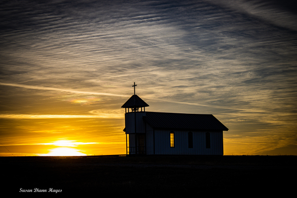 The Light In The Window Print