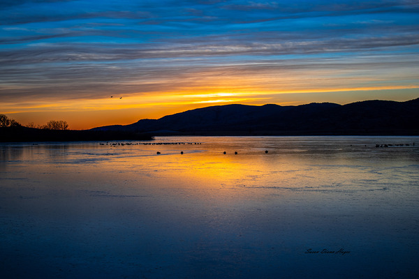 Icy Quannah Parker Lake by Susan Diann Photography