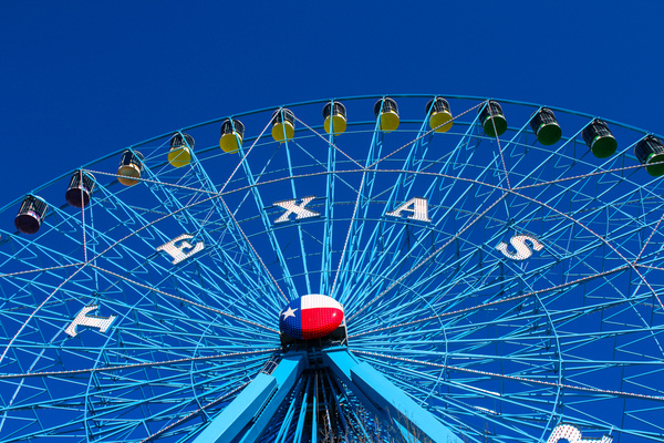 Ferris Wheel in Daylight Print
