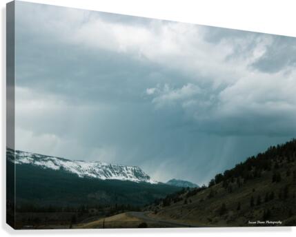 Angry Sky Canvas Print