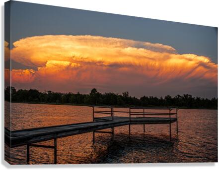 Supercell Canvas Print