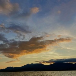 Sunset in Guadeloupe