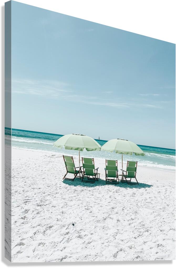 Welcome To The Beach Canvas Print
