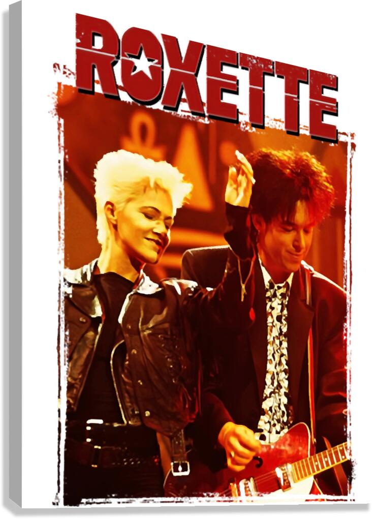 Roxette 3 Canvas Print