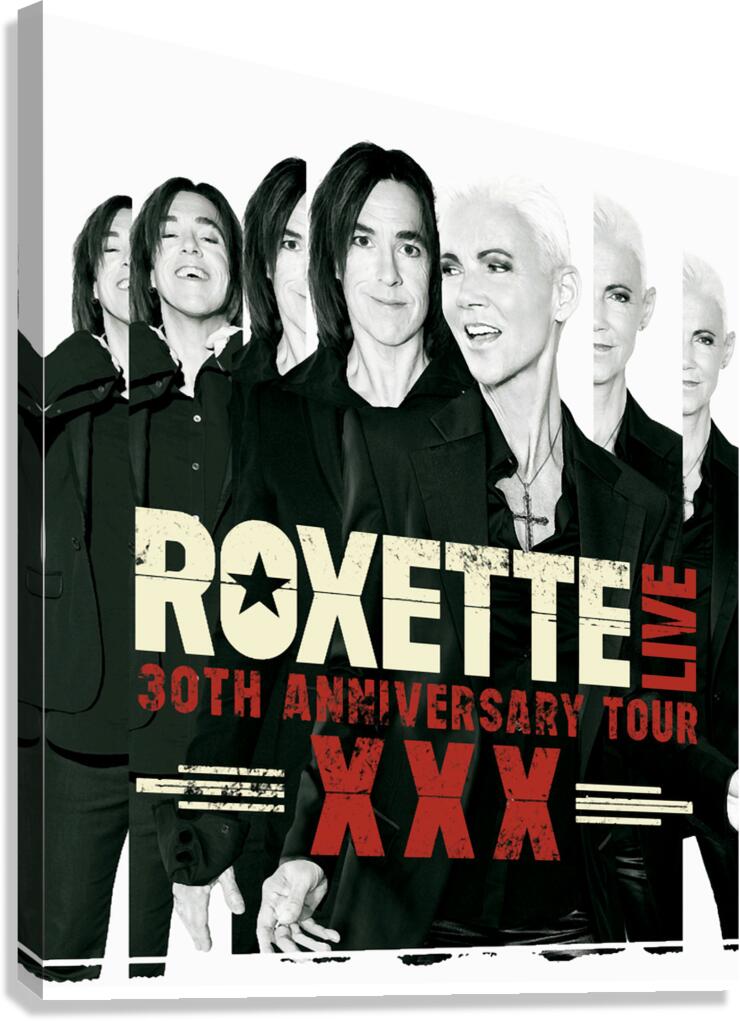 Roxette 7 Canvas Print