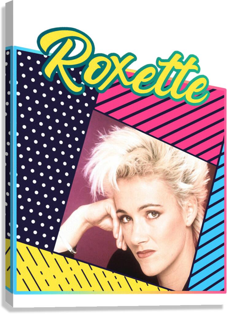 Roxette 10 Canvas Print