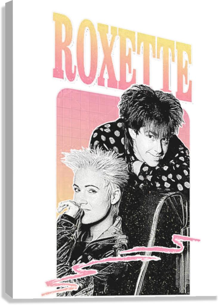 Roxette 18 Canvas Print