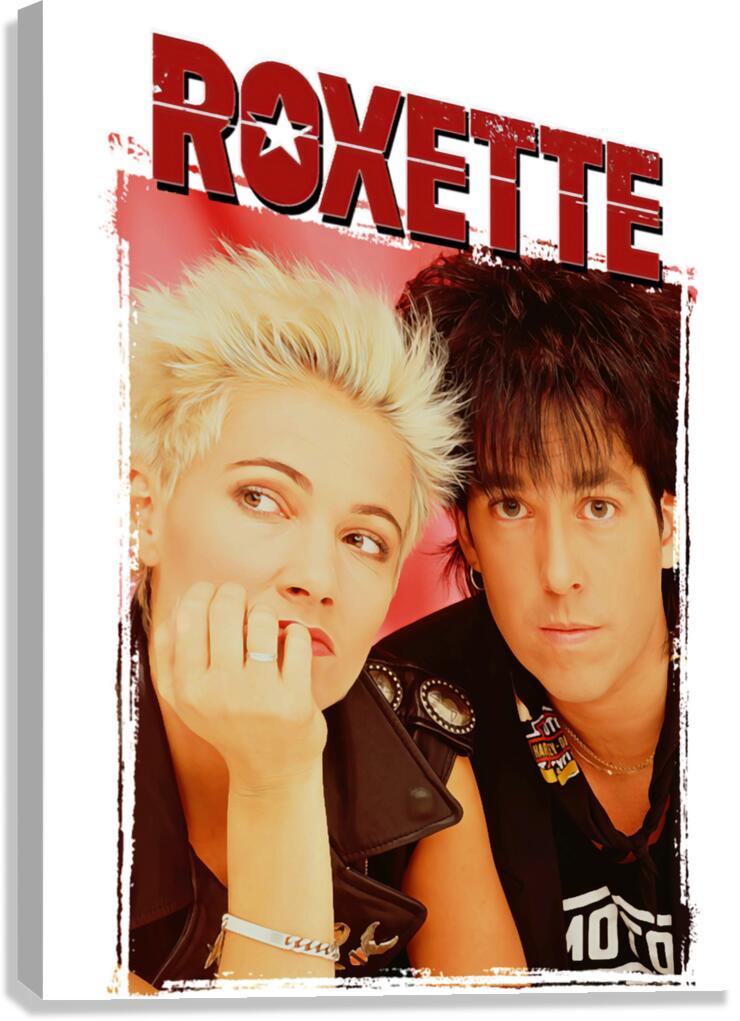 Roxette 24 Canvas Print