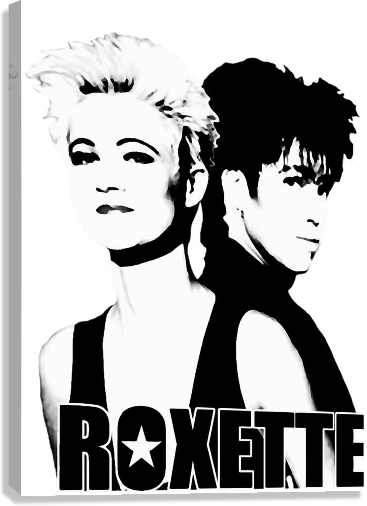 Roxette 27 Canvas Print