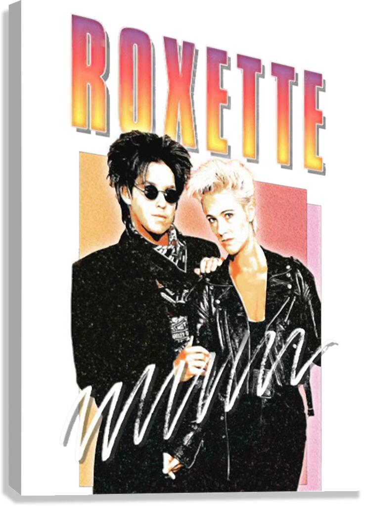 Roxette 34 Canvas Print