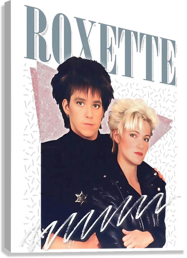 Roxette 45 Canvas Print