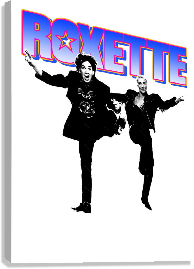 Roxette 46 Canvas Print